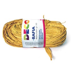 RAPHIA NATURALE gr.50 CWR GIALLO