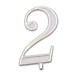 NUMERO 2 PLASTICA BASE OVALE