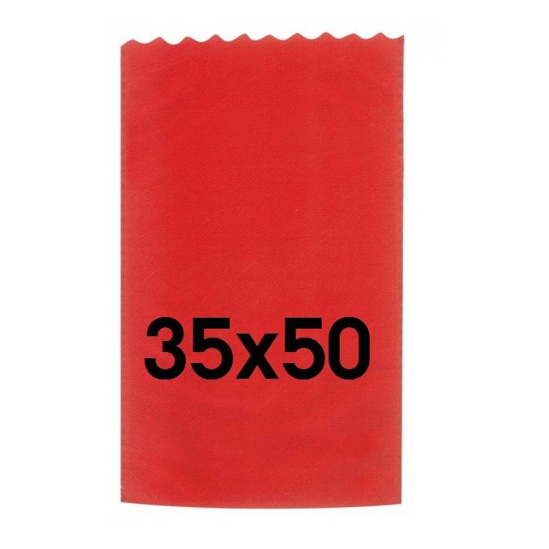 BUSTA REGALO TNT 35x50 12-ROSSO