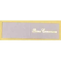 BIGLIETTI BOMBONIERA PRIMA COMUNIONE BIANCO 20pz 201/4