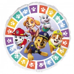 PALLONE MYLAR PAW PATROL MULTI 17 43cm