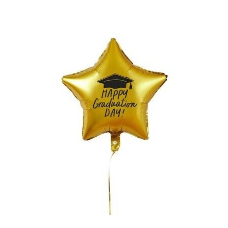 PALLONE MYLAR STELLA 18 45cm ORO LAUREA