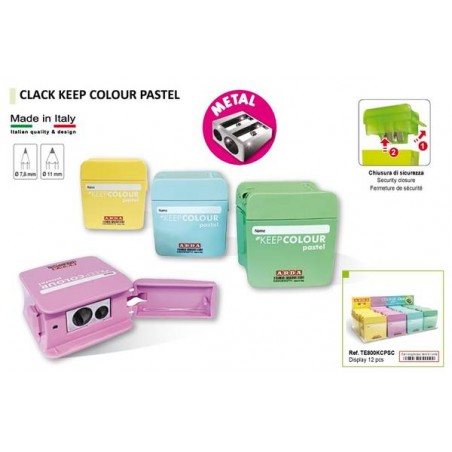 TEMPERAMATITE CLAP KEEP COLOR 2 FORI PASTEL ARDA