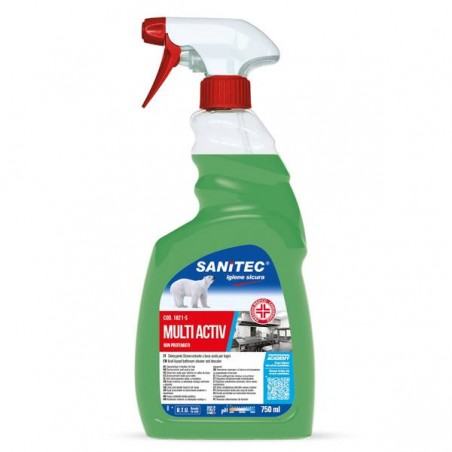 MULTIACTIV DISINFETTANTE CON P.M.C. 20058 NON PROFUMATO 750ml SANITEC