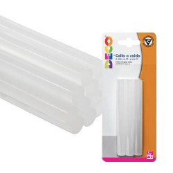 STICK COLLA A CALDO A BASSA TEMPERATURA ø11mm H.10cm 6pz CWR