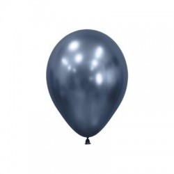 PALLONCINO LATTICE GALAXY BLU 5 12cm 50pz