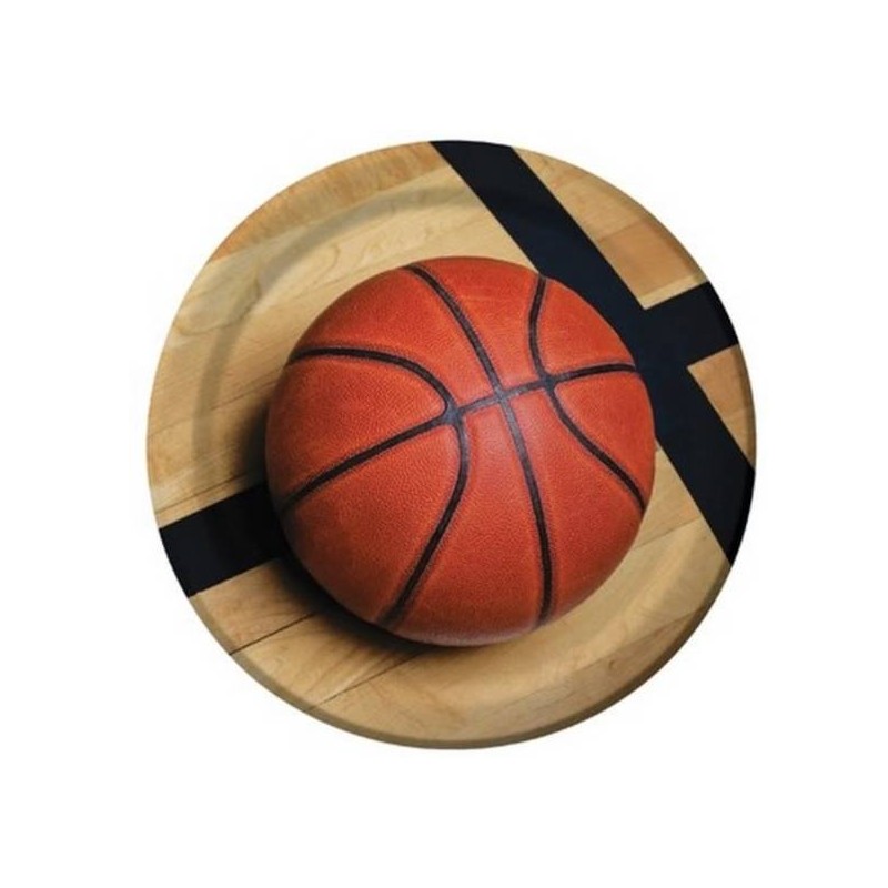 PIATTI PIANI BASKETBALL FANATIC 23cm 8pz