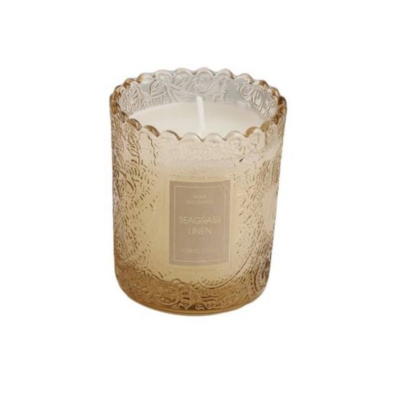 CANDELA AMBRA ø6xH7cm