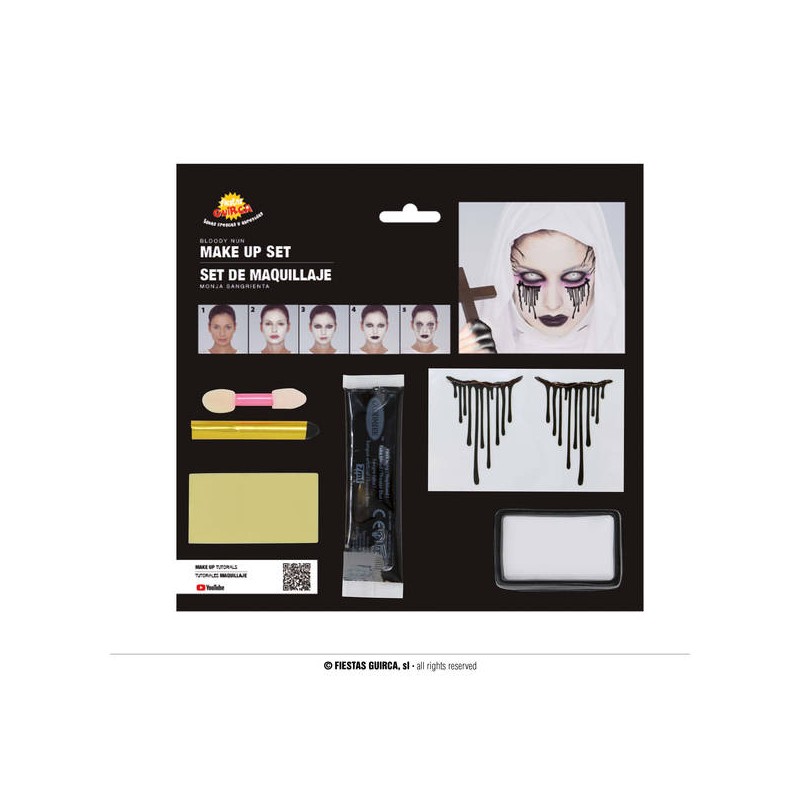 SET TRUCCO SUORA INSANGUINATA