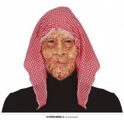 MASCHERA VECCHIA CON CAPPUCCIO PVC