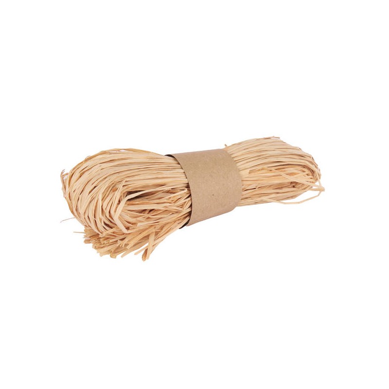 RAFFIA NATURALE 18cm 35gr