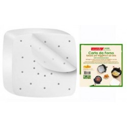 CARTA FORNO PER FRIGGITRICE AD ARIA 22x22cm 100pz