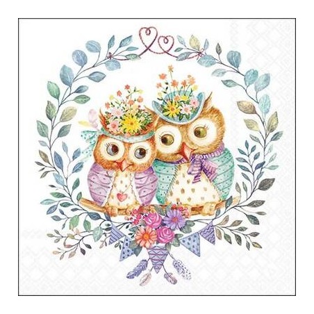 TOVAGLIOLI 33x33 COPPIA GUFI 20pz