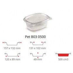 OVALINO PET 500CC 100PZ B03 CONTITAL