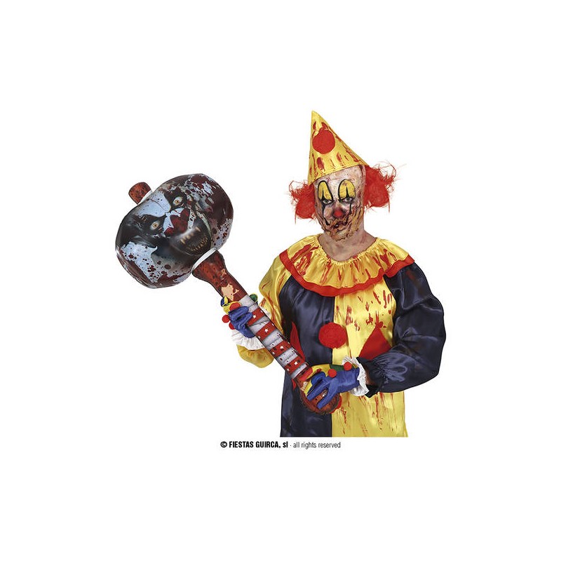 MARTELLO GONFIABILE PAGLIACCIO 90cm