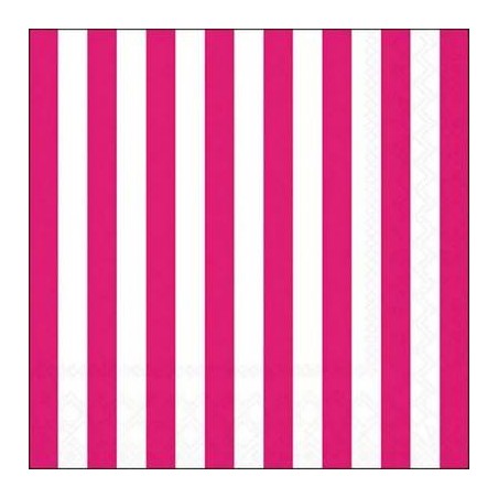 TOVAGLIOLI 33X33 STRISCA MAGENTA 20pz