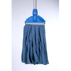 MOP INDUSTRIALE MICROFIBRA BLU 350gr PINZA ART.7081350B