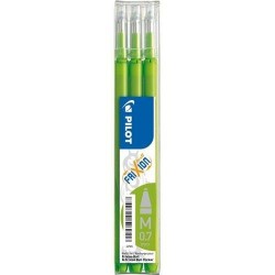 CARTUCCE REFILL PILOT FRIXION 3pz LIGHT GREEN