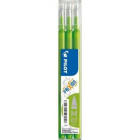 CARTUCCE REFILL PILOT FRIXION 3pz LIGHT GREEN