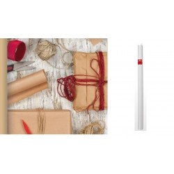 CARTA KRAFT BIANCA ROTOLO 1x5mt