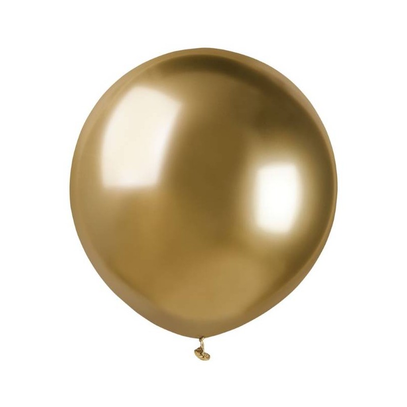 PALLONCINI LATTICE 19 48cm GLOSSY ORO 25pz