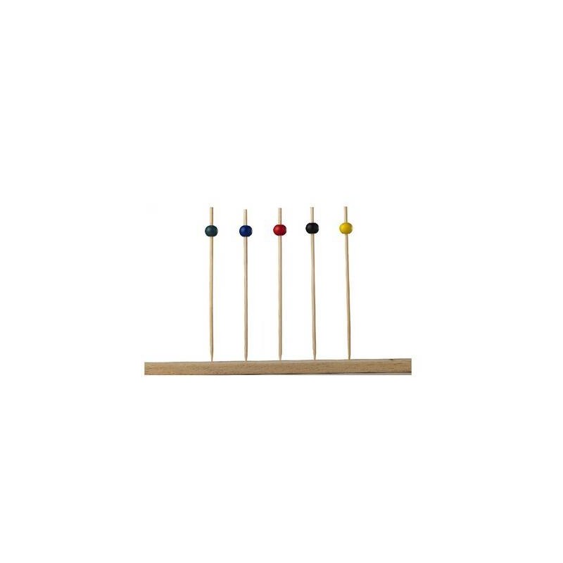 SPIEDI IN BAMBOO C/SFERA 15cm 100pz