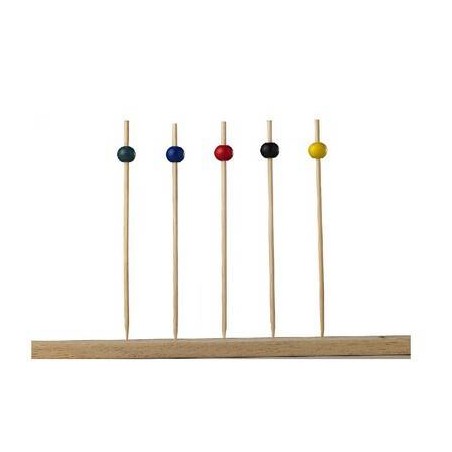 SPIEDI IN BAMBOO C/SFERA 15cm 100pz