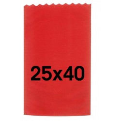 BUSTA REGALO TNT 25x40 12-ROSSO