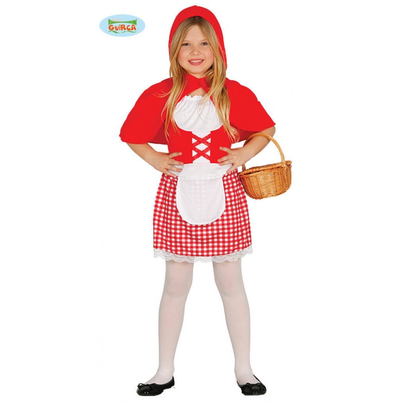 COSTUME CAPPUCCETTO ROSSO 3-4 anni