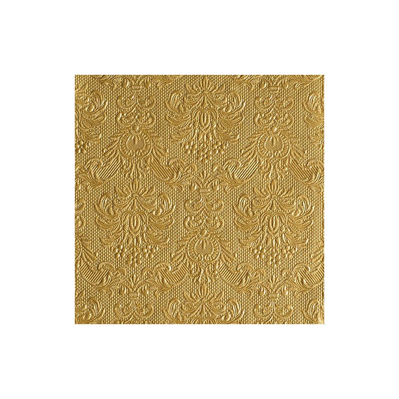 TOVAGLIOLI 33x33cm ELEGANCE GOLD 15pz