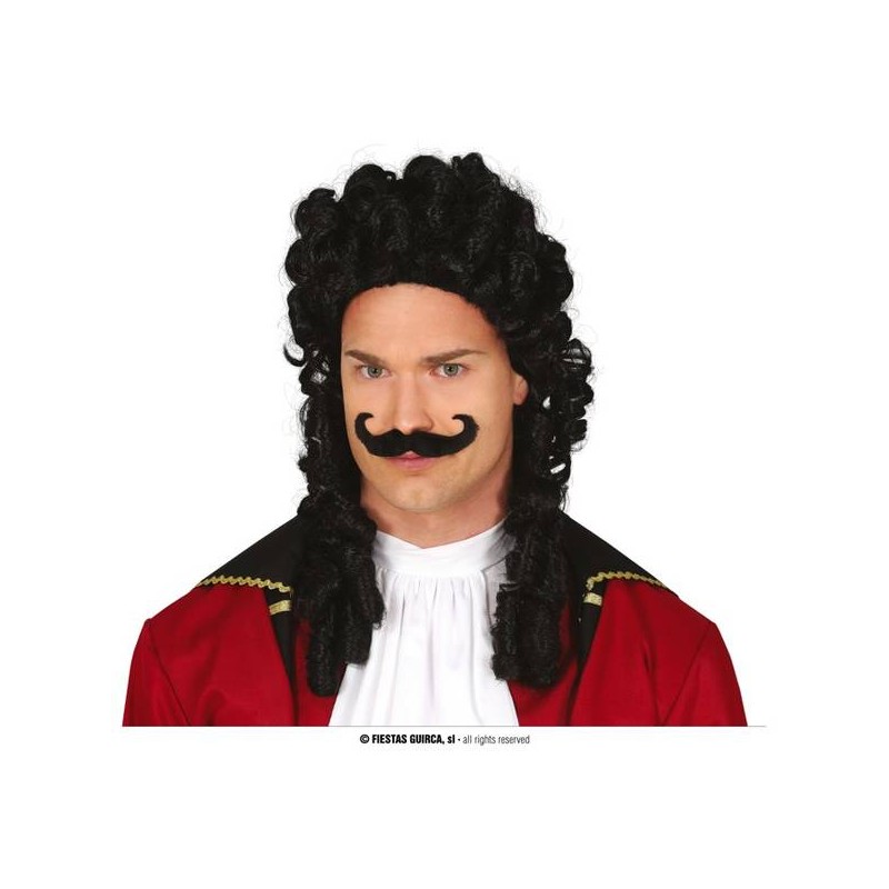PARRUCCA CAPITANO PIRATA CON BAFFI
