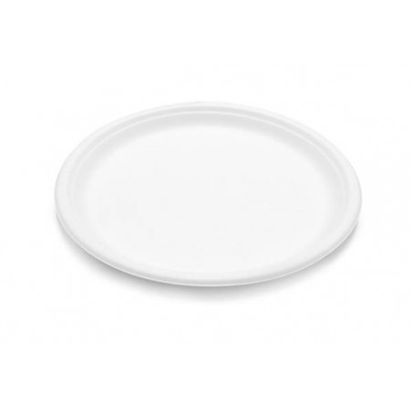 PIATTI PIANI POLPA BORDOFINO ø21 BIODEGRADABILI 50pz BYò