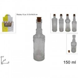 BOTTIGLIETTA C/TAPPO IN SUGHERO 150ml