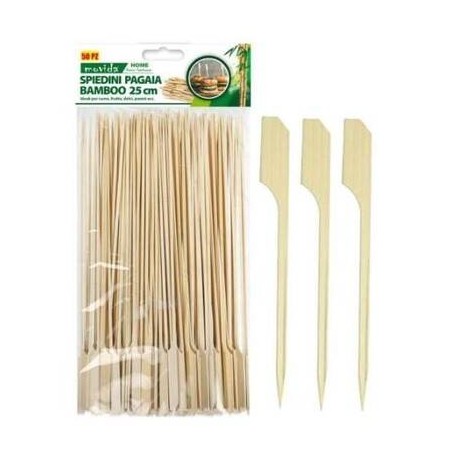 SPIEDINI BAMBOO SPADA 25cm 50pz