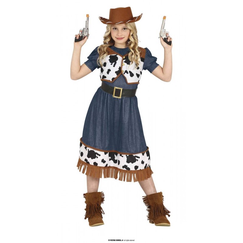 COSTUME COWGIRL 3-4 ANNI