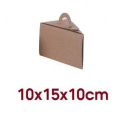 SCATOLA PORTA FETTA TORTA 10x15x10cm ECOLIFE