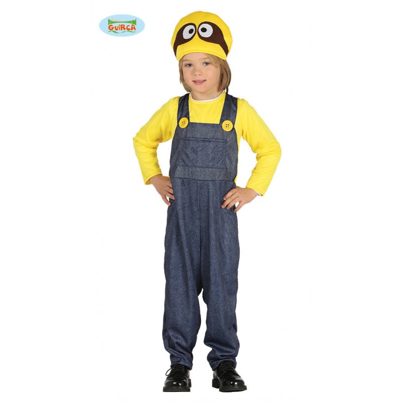 COSTUME MINATORE GIALLO 7-9 ANNI