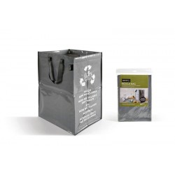 CONTENITORE RICICLA 30x38x55cm 1pz SECCO NO RICICLABILE