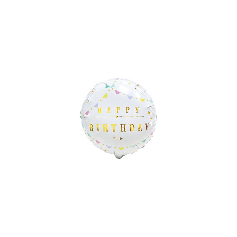 PALLONE MYLAR 45cm HAPPY BIRTHDAY CIRCUS