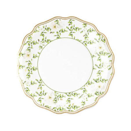 PIATTI NEW LIBERTY 27cm CAMELIA 8pz