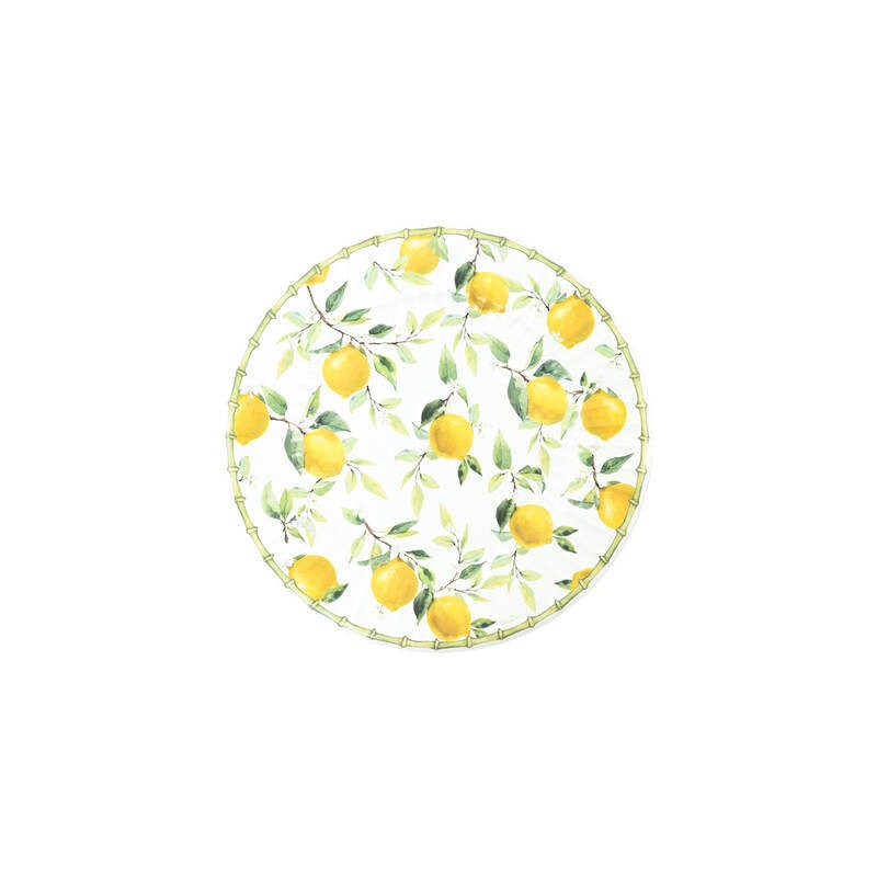 PIATTI PIANI MAXI 33cm LEMON TREE 6pz