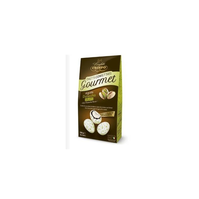 OVETTI CONFETTATI GOURMET ASTUCCIO 150gr PISTACCHIO SALATO