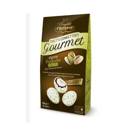 OVETTI CONFETTATI GOURMET ASTUCCIO 150gr PISTACCHIO SALATO