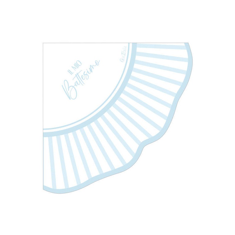 TOVAGLIOLI 33x33 IL MIO BATTESIMO CON SMERLO 16pz