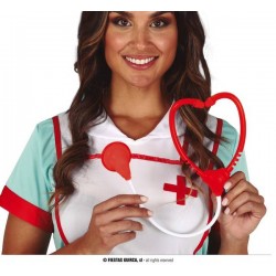 STETOSCOPIO ROSSO BIANCO