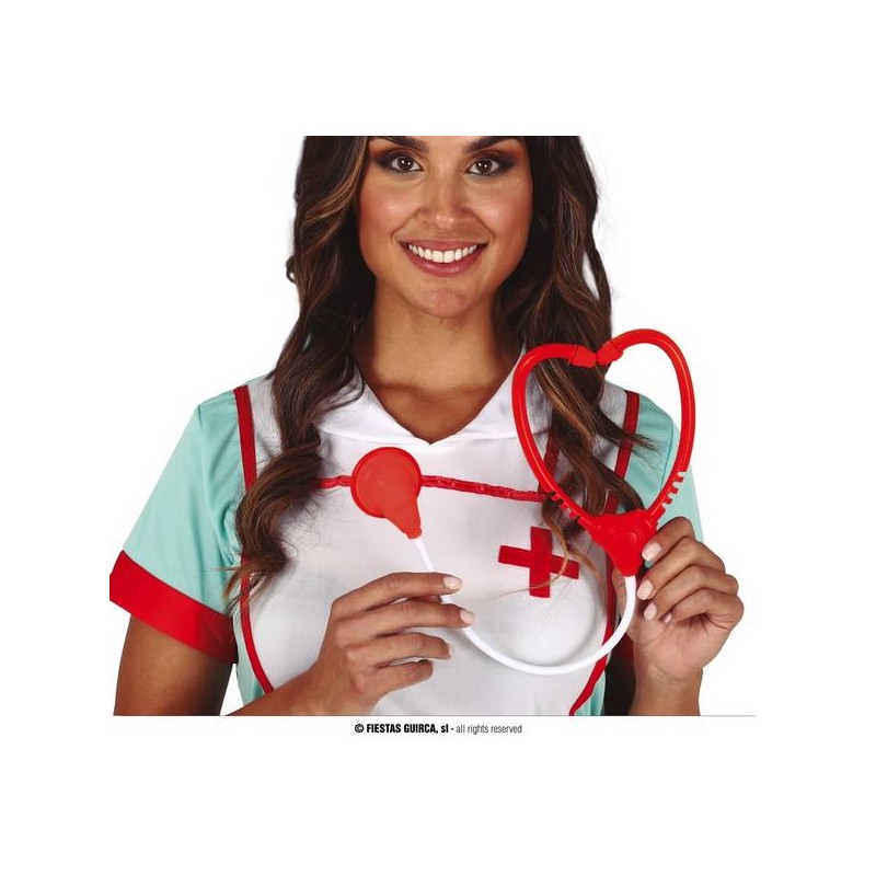 STETOSCOPIO ROSSO BIANCO