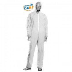 Mr.Care - TUTA in PP PLUS 50 CON CAPPUCCIO BIANCA TG.3XL 1pz