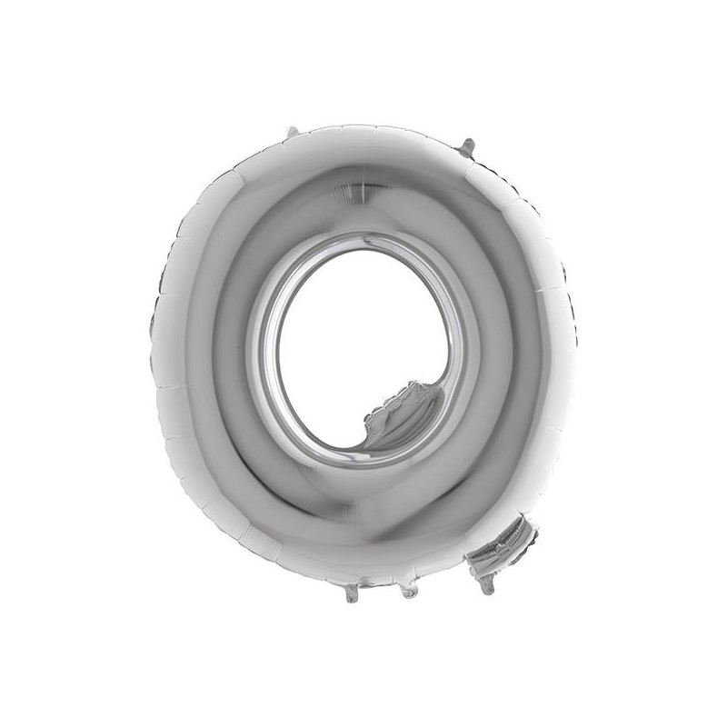 PALLONE MYLAR LETTERA Q 40102cm SILVER