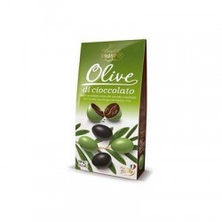 OVETTI CONFETTATI GOURMET ASTUCCIO 150gr OLIVE AL CIOCCOLATO