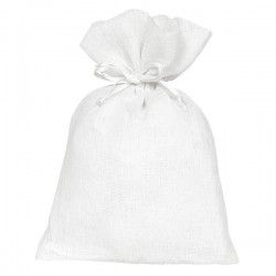 SACCHETTO BUSTA DELICATE 9x12cm BIANCO 10pz